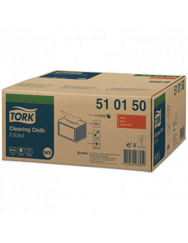 Tork Premium 510 werkdoek 1-lgs wit 39x32 cm doos à 8 pak/55