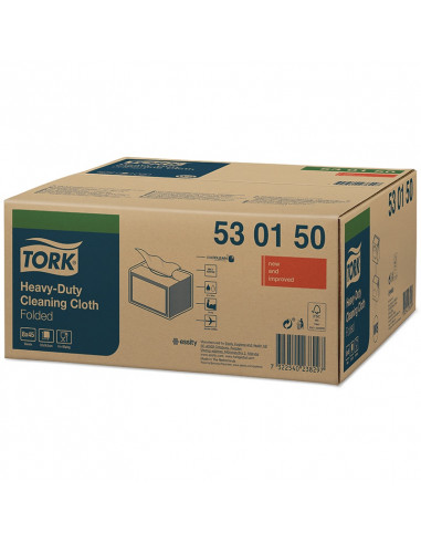 Tork Premium 530 werkdoek 1-lgs wit 38,5x32 cm doos à 8 pak/45 vel
