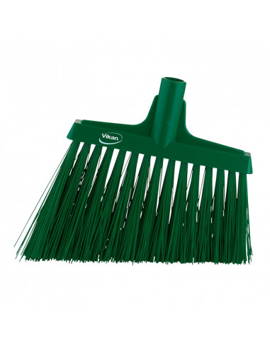 Vikan Hygiene 2914-2 corner broom, green hard long oblique fibers, 290 mm