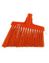 Vikan Hygiene 2914-7 hoekbezem, oranje harde lange schuine vezels, 290mm