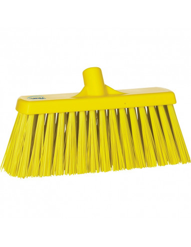 Vikan Hygiene 2915-6 bezem 30cm, geel, harde vezels, 330mm