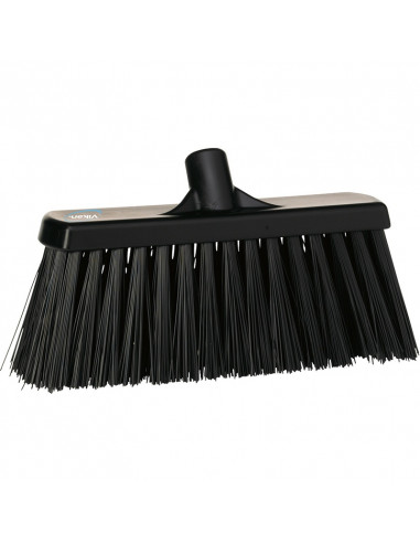 Vikan Hygiene 2915-9 bezem 30cm, zwart, harde vezels, 330mm