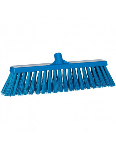 Vikan Hygiene 2920-3 bezem 47cm, blauw harde vezels, 530mm -