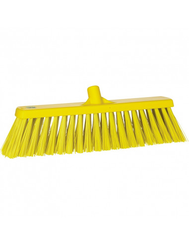 Vikan Hygiene 2920-6 Besen 47 cm, gelbe Hartfasern, 530 mm