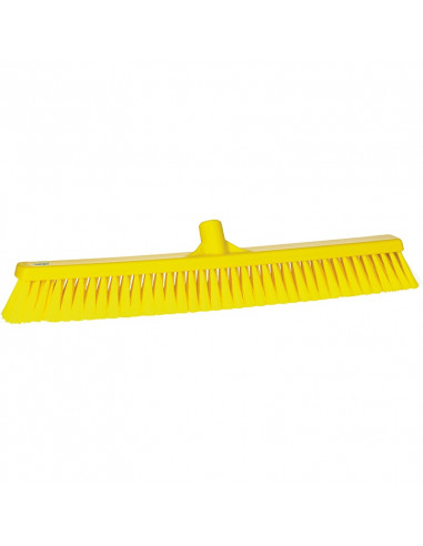 Vikan Hygiene 3199-6 sweeper yellow, soft fibers 610mm