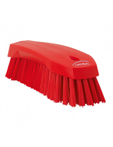 Vikan Hygiene 3890-4 large work brush red, hard fibers, 200 mm