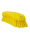 Vikan Hygiene 3890-6 große gelbe Bürste, harte Fasern, 200 mm