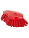 Vikan Hygiene 3892-4 ergo werkborstel rood, harde vezels, 250mm