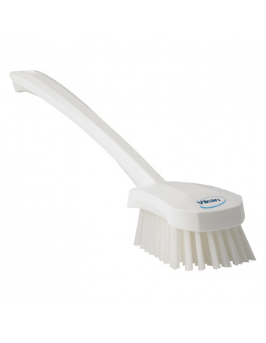 Vikan Hygiene 4186-5 afwasborstel lange steel, wit, harde