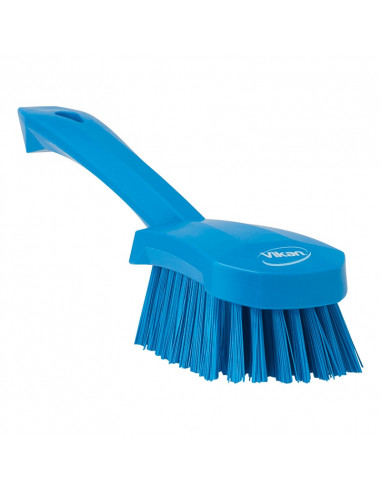 Vikan Hygiene 4192-3 afwasborstel groot blauw, harde vezels, 270mm