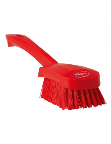 Vikan Hygiene 4192-4 afwasborstel groot rood, harde vezels