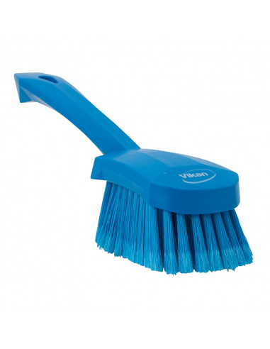 Vikan Hygiene 4194-3 afwasborstel groot blauw, zachte splitvezels, 270mm