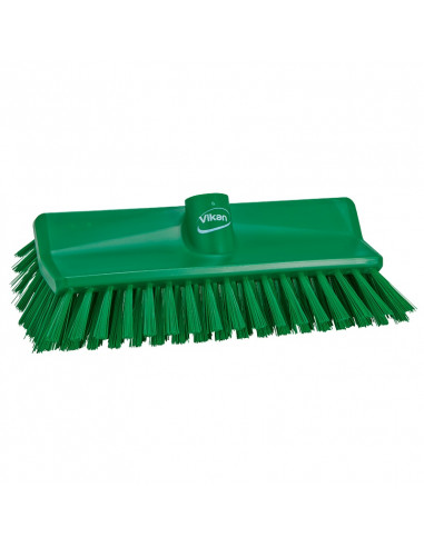 Vikan Hygiene 7047-2 hoekschrobber groen, medium vezels, 265mm