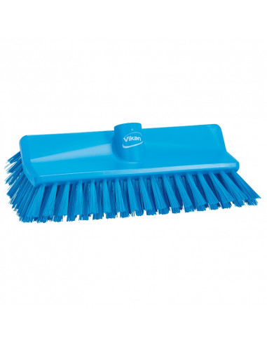 Vikan Hygiene 7047-3 corner scrubber blue, medium fibers, 265mm