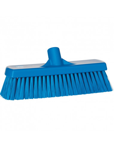 Vikan Hygiene 7068-3 vloerveger, blauw, medium vezels, 300mm