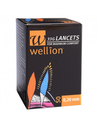 Wellion 33G lancete 50 komada