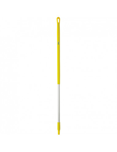 Vikan Hygiene 2935-6 steel 130cm, geel, ergonomisch, aluminium, ø31mm