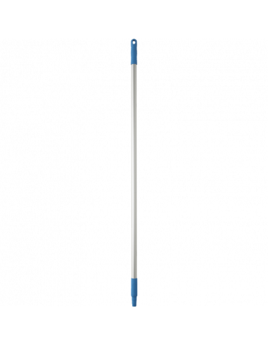 Vikan Hygiene 2958-3 steel 130cm blauw ø25mm aluminium met