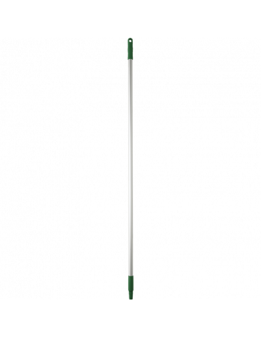 Vikan Hygiene 2959-2 steel 150cm groen ø25mm aluminium met schroefdraad