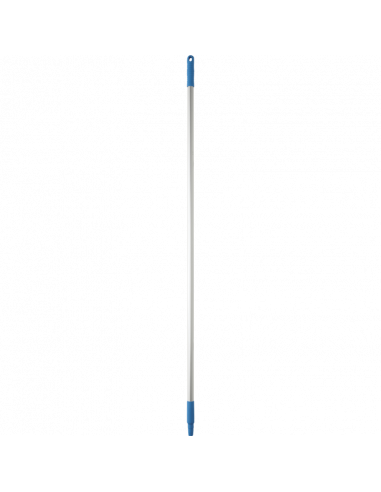 Vikan Hygiene 2959-3 steel 150cm blauw ø25mm aluminium met schroefdraad