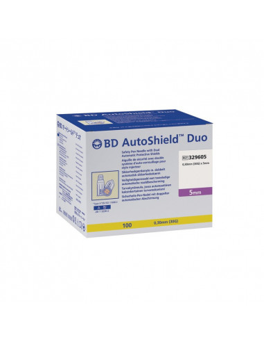 BD Autoshield Duo 5mm 100 pieces