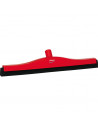 Vikan 7753-4 klassischer Bodenzieher 50 cm rot, fester Hals, schwarze Kassette