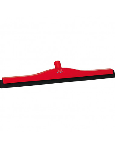 Vikan 7754-4 klassieke vloertrekker 60cm rood, vaste nek, zwarte cassette