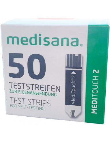 MediTouch2 Medisana 50 testnih trakov