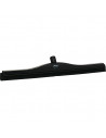 Vikan 7754-9 Classic Bodenrakel 60 cm schwarz, fester Hals, schwarze Kassette