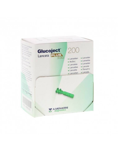 Lancettes Glucoject 200 pièces
