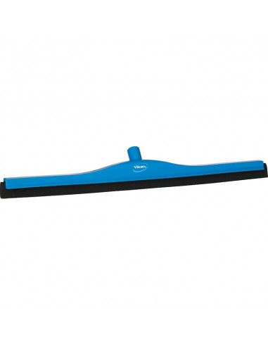 Vikan 7755-3 klassieke vloertrekker 70cm blauw, vaste nek, zwarte cassette