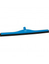 Vikan 7755-3 classic Bodenrakel 70 cm blau, fester Hals, schwarze Kassette