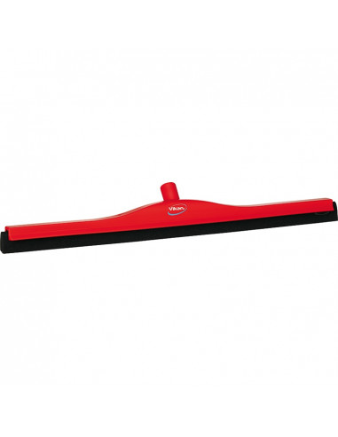 Vikan 7755-4 klassischer Bodenzieher 70 cm rot, fester Hals, schwarze Kassette