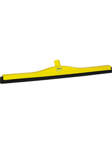 Vikan 7755-6 classic floor puller 70 cm yellow, fixed neck, black cassette