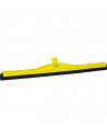 Vikan 7755-6 klassieke vloertrekker 70cm geel, vaste nek, zwarte cassette