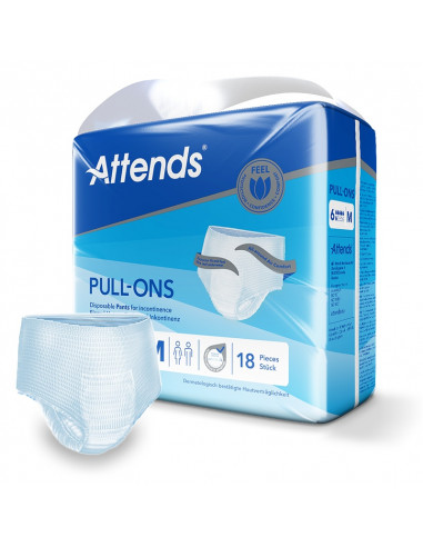 Atende Pull-Ons 6 M 18 Peças