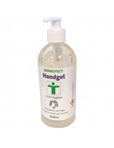 Dermotect Handgel Extra hygiene pumpulla 500ml