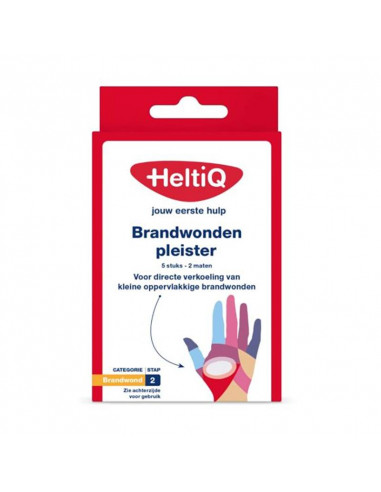 HeltiQ Burn plaster 5 stk