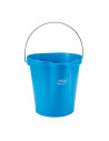 Vikan Hygiene 5686-3 emmer, 12 liter blauw, maatverdeling en
