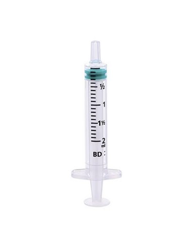 BD Emerald Injectiespuit 3-delig 307727 2ml 100 stuks