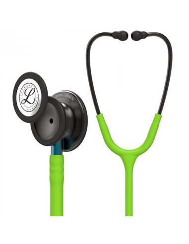 Littmann Classic III Stethoskop: Smoke & Limonengrün - Blau Stiel 5874