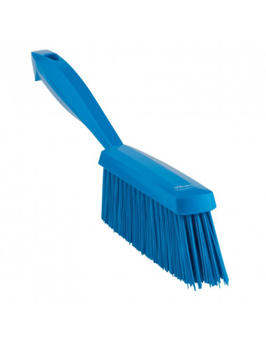 Vikan Hygiene 4589-3 handveger, blauw medium vezels, 330mm -