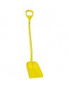 Vikan Hygiene 5611-6 schop, geel, lange steel 128cm, blad