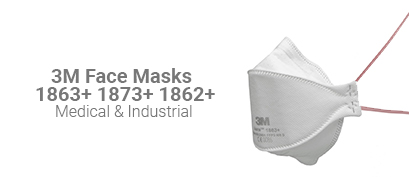 Buy 3M Face Masks? Face maks delivered from stock, available in black and blue